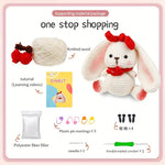 Load image into Gallery viewer, Amigurumi Kit - White Bunny