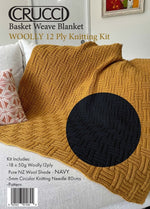 Load image into Gallery viewer, Crucci 12 Ply Basket Weave Blanket Kit