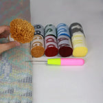 Load image into Gallery viewer, Latch Hook Rug Kit - Butterfly & Flowers