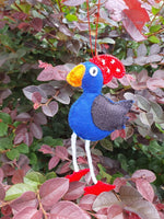 Load image into Gallery viewer, Felt Applique Kit - Penelope Pukeko Kit