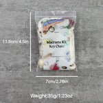 Load image into Gallery viewer, Macrame People Keychain