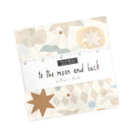 Load image into Gallery viewer, To The Moon And Back - Charm Square (5"x5")
