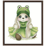 Load image into Gallery viewer, Counted Cross Stitch - Cute Bunny 14CT
