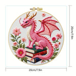 Load image into Gallery viewer, Stamped Embroidery - Dragon Tales