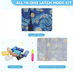 Load image into Gallery viewer, Latch Hook Rug Kit - Starry Sky