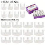 Load image into Gallery viewer, 20-piece Deluxe Knitting Blocking Needle Set