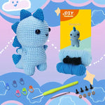 Load image into Gallery viewer, Amigurumi Kit - Dinosaur