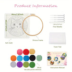 Load image into Gallery viewer, Needle Painting - Psychedelic Cat