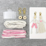 Load image into Gallery viewer, Macrame People Keychain