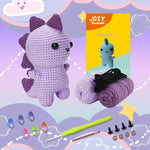 Load image into Gallery viewer, Amigurumi Kit - Dinosaur
