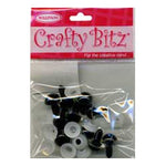 Load image into Gallery viewer, Safety Eyes with Washers Clear & Black