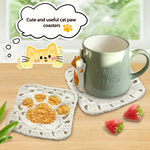 Load image into Gallery viewer, Crochet Kit - Paw Coaster