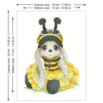 Load image into Gallery viewer, Counted Cross Stitch - Cute Bunny 14CT