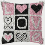 Load image into Gallery viewer, Latch Hook Cushion Kit - Love