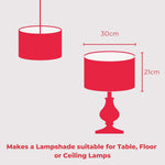 Load image into Gallery viewer, Circle Lampshade Making Kit 30cm