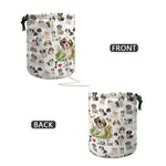 Load image into Gallery viewer, Yarn Drawstring Storage Tote Bag - Shih Tzu