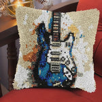 Load image into Gallery viewer, Latch Hook Cushion Kit - Guitar