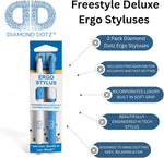 将图片加载到图库查看器,Diamond Dotz Accessories® Twin Pack Deluxe Styluses