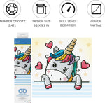 Load image into Gallery viewer, Diamond Dotz® U Baby Diamond Painting Kit – 23cm x 23cm