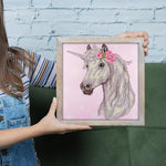 Load image into Gallery viewer, Diamond Art® Unicorn – 32cm x 32cm