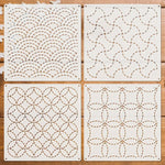 Load image into Gallery viewer, Templates & Stencils for Sashiko -7.9 "x 4