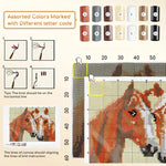 将图片加载到图库查看器,Latch Hook Rug Kit - Horses