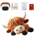 Load image into Gallery viewer, Amigurumi Kit - Sleeping Cow