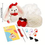 Load image into Gallery viewer, Amigurumi Kit - White Bunny