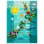 Load image into Gallery viewer, Kiwiana Fabric - Take & Create - Scenic NZ