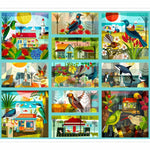 Load image into Gallery viewer, Kiwiana Fabric - Take & Create - Summer Playground