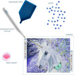 Load image into Gallery viewer, Diamond Dotz® Lillicorn Diamond Painting Kit – 67cm x 84cm