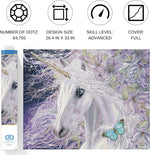Load image into Gallery viewer, Diamond Dotz® Lillicorn Diamond Painting Kit – 67cm x 84cm