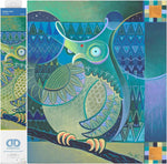 Load image into Gallery viewer, Diamond Dotz® Indian Owl Diamond Painting Kit – 51.5cm x 51.5cm