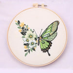 Load image into Gallery viewer, Stamped Embroidery - Butterfly 20x20cm
