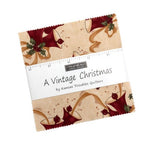 Load image into Gallery viewer, A Vintage Christmas Charm Squares (5” x 5”) by Kansas Troubles Quilters for Moda