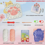 Load image into Gallery viewer, Crochet Kit - Paw Coaster