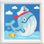 Load image into Gallery viewer, Diamond Dotz Framed Kit® Whale Song – 10.2cm x 10.2cm