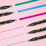 Load image into Gallery viewer, Brush Tip Acrylic Paint Pens - Floral Colours (12)