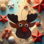 Load image into Gallery viewer, Felt Applique Kit - Robert Reindeer Kit