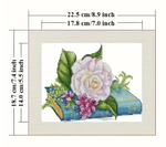 将图片加载到图库查看器,Stamped Cross Stitch Kit - Floral Grace 14CT