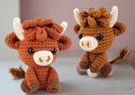 Load image into Gallery viewer, Amigurumi Kit - Highland Cow 9.5cm