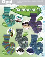 Load image into Gallery viewer, Opal Rainforest 21 4 Ply Sock Yarn - 100g Ball