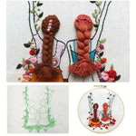 将图片加载到图库查看器,Stamped Embroidery Kit Girlfriends