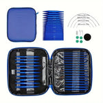 将图片加载到图库查看器,Interchangeable 13 Pair Circular Knitting Needle Set