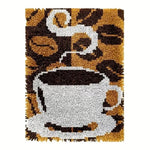 Load image into Gallery viewer, Latch Hook Rug Kit - Coffee Time
