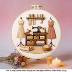 将图片加载到图库查看器,Stamped Embroidery - Sewing Room