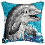 Load image into Gallery viewer, Latch Hook Cushion Kit - Dolphin