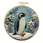 将图片加载到图库查看器,Stamped Embroidery - Penquin