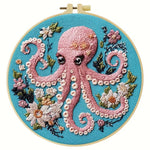 Load image into Gallery viewer, Stamped Embroidery - Blossom The Octopus