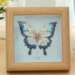 Load image into Gallery viewer, Nature Inspired Embroidery Kits (Incudes Frame) - Butterfly
